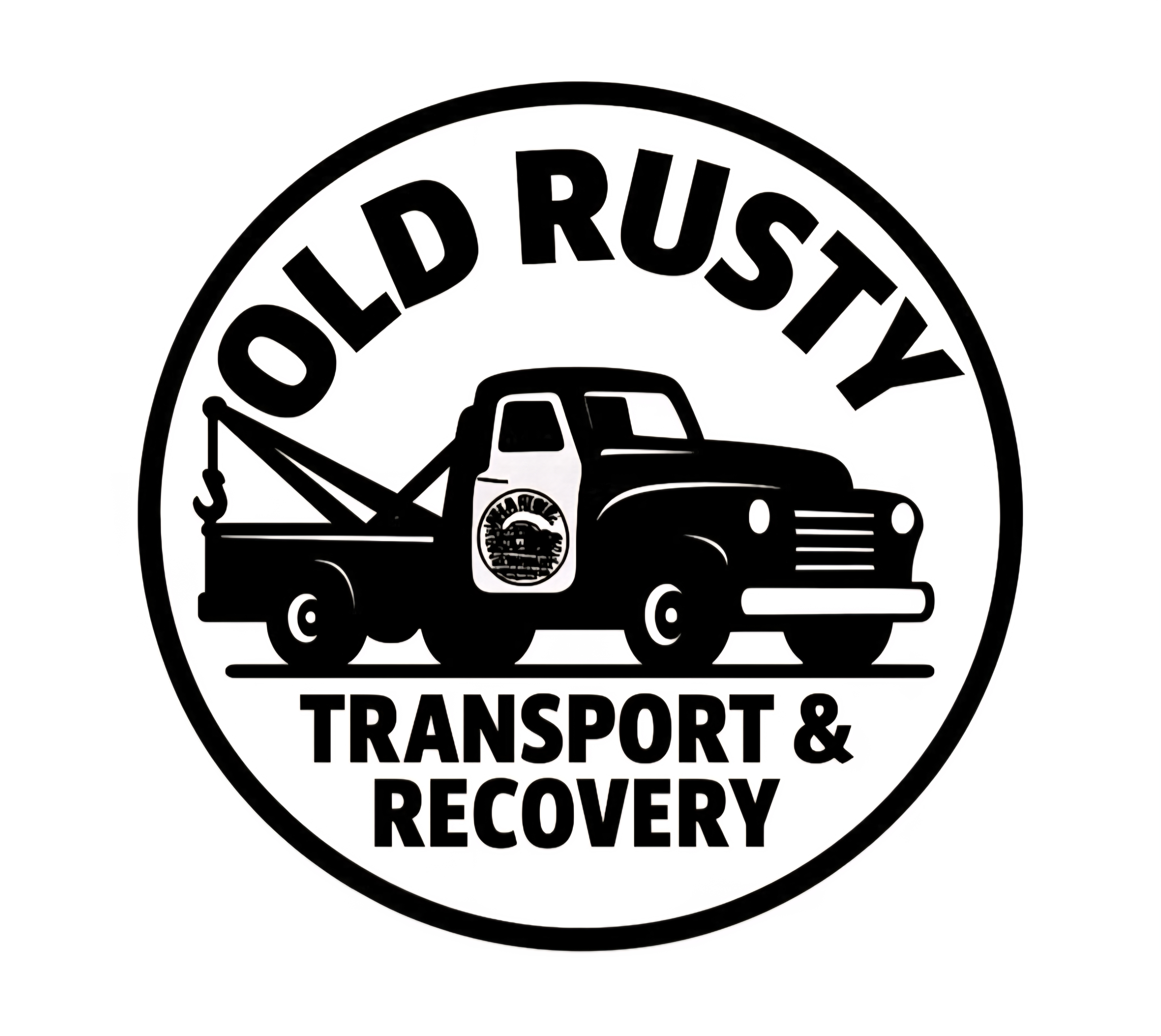 Old Rusty Recovery Logo